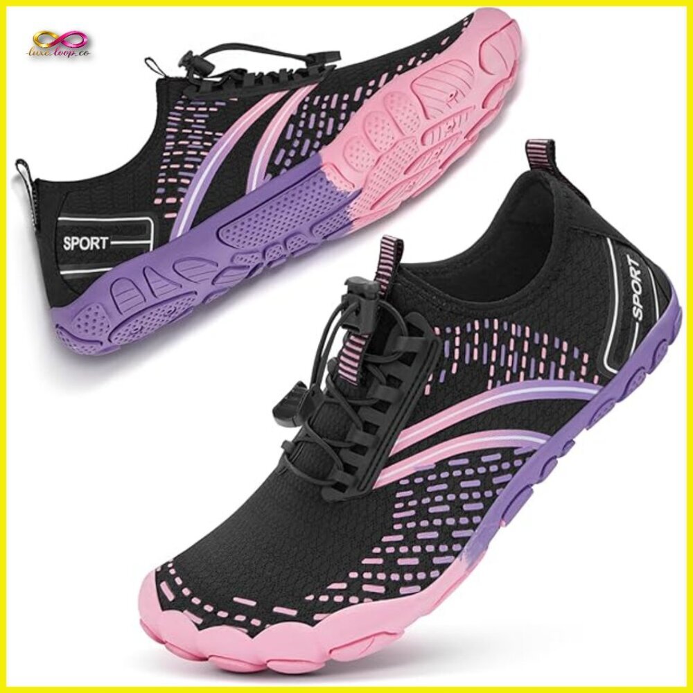 Quick Dry Water Shoes Barefoot Athletic Wide Toe Outdoor Sport Beach Swim